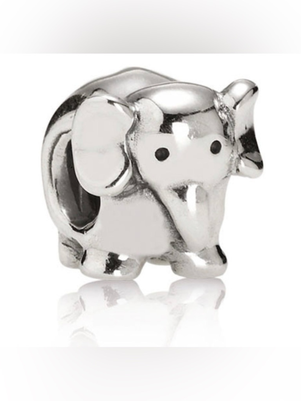 Retired Pandora Elephant Charm  925 ALE Sterling Silver Bead